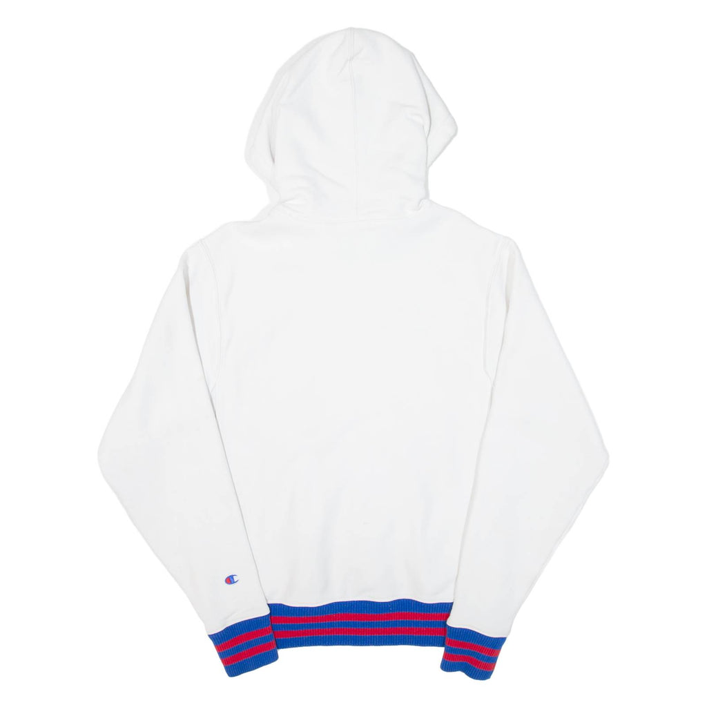 CHAMPION REVERSE WEAVE Mens White Hoodie S