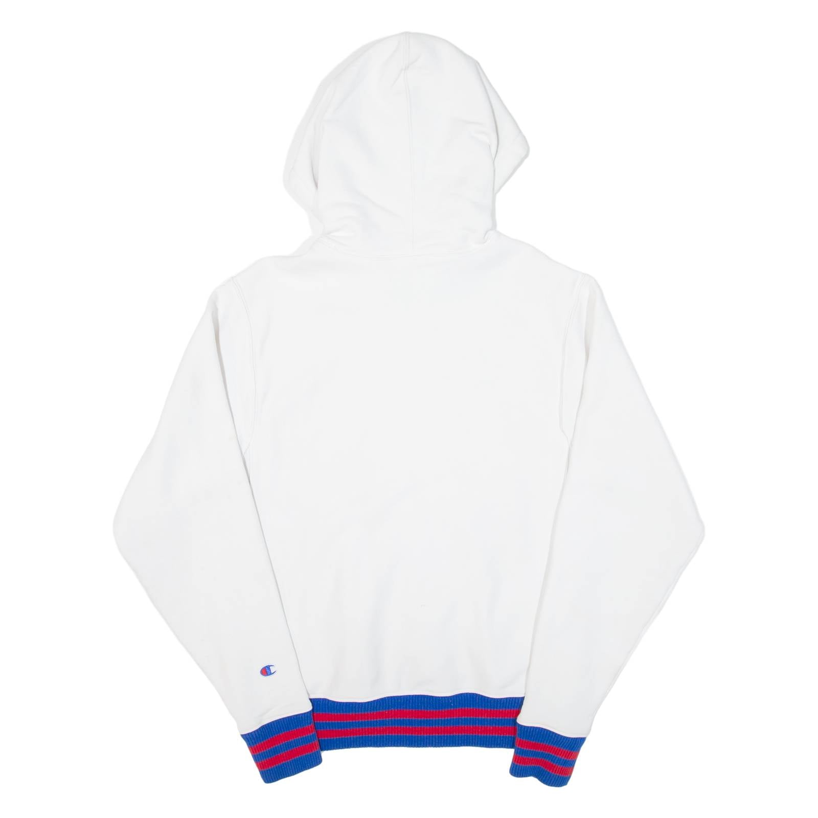 CHAMPION REVERSE WEAVE Mens White Hoodie S