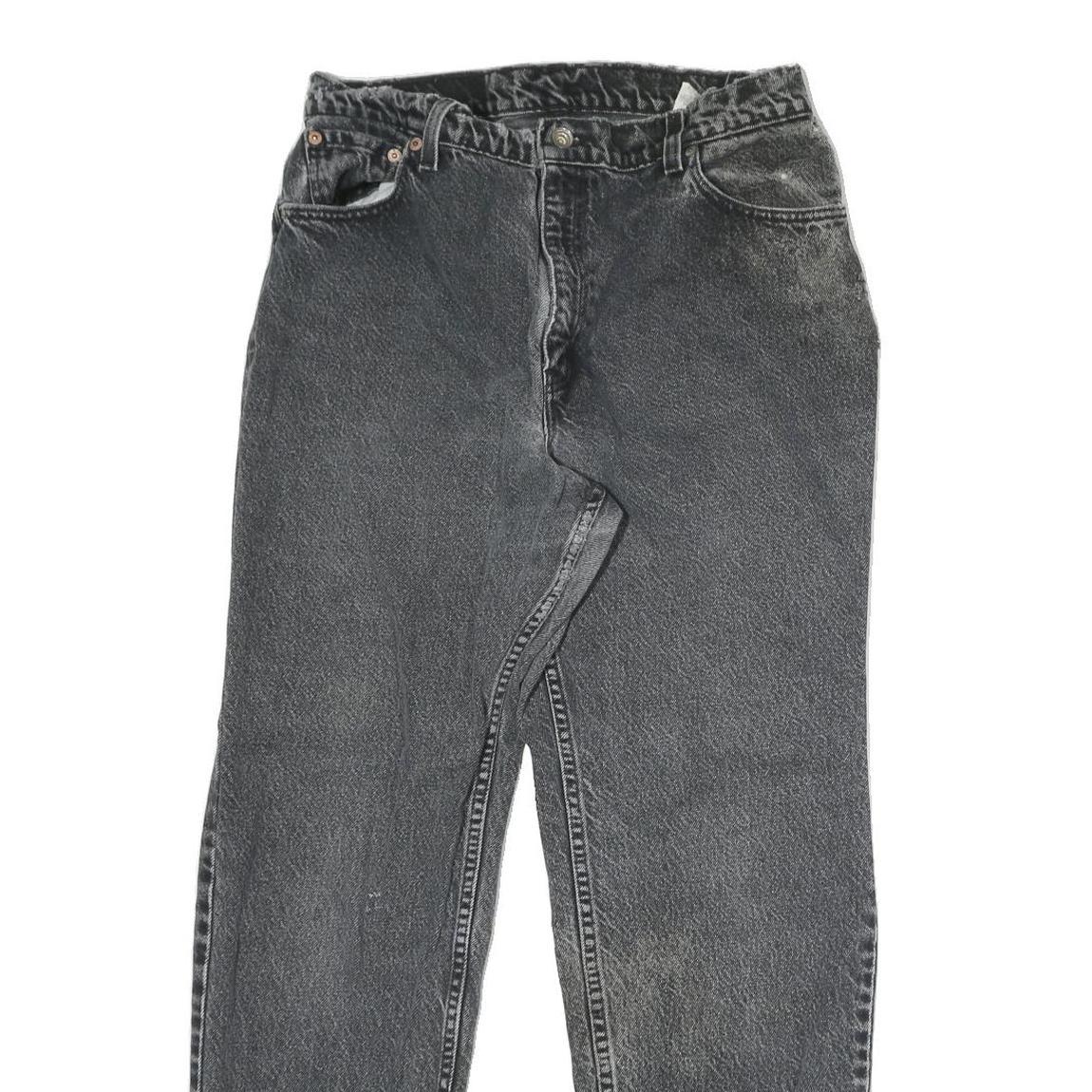 LEVI'S Mens Jeans Black Slim Skinny Denim W28 L27 Classic Cotton Zip Fastening