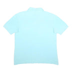 KAPPA Mens Blue Short Sleeve Plain XL Cotton Polo Shirt Logo