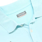 KAPPA Mens Blue Short Sleeve Plain XL Cotton Polo Shirt Logo