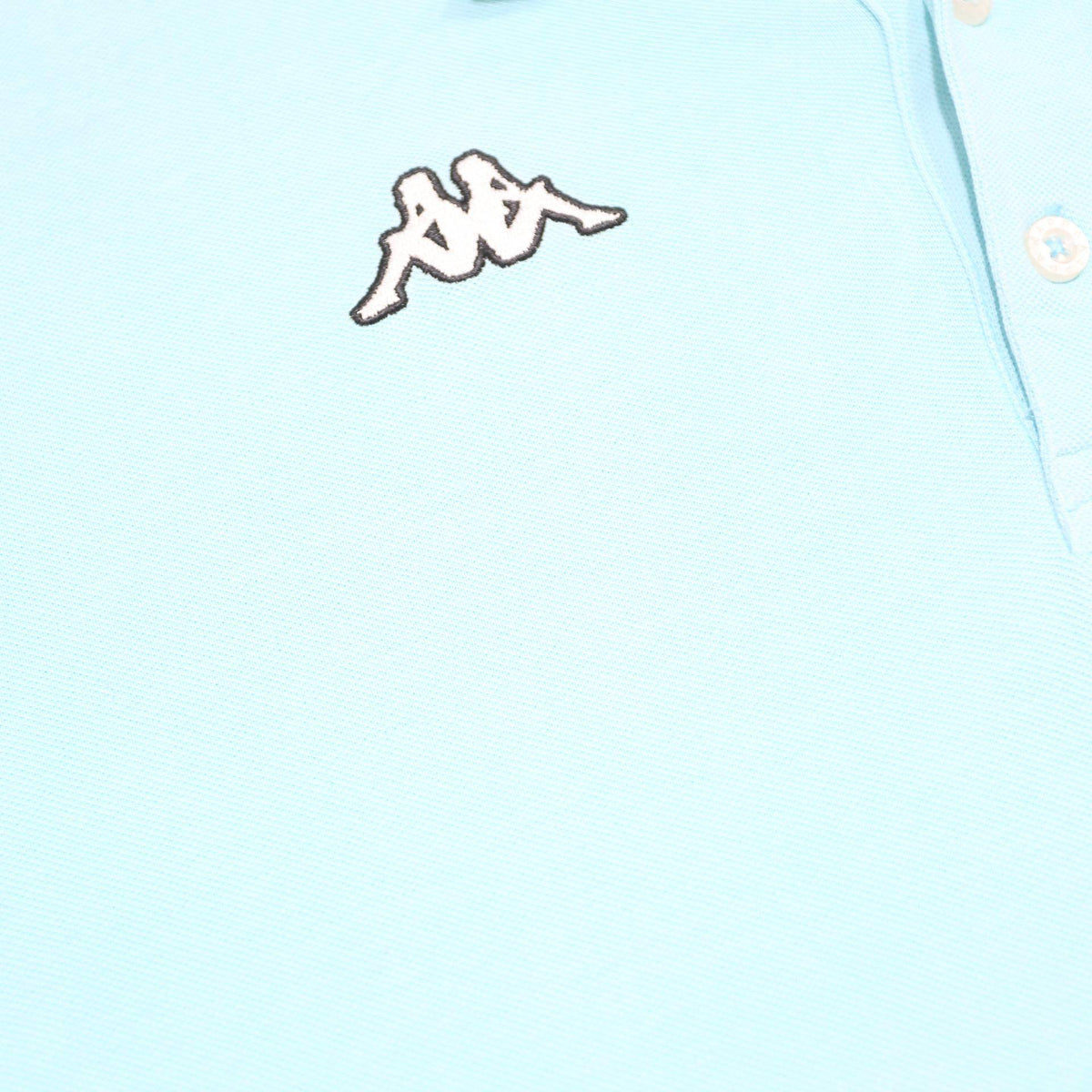 KAPPA Mens Blue Short Sleeve Plain XL Cotton Polo Shirt Logo