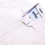 TOMMY HILFIGER Mens White & Blue Check Shirt M Long Sleeve Button Formal Cotton