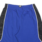 ADIDAS Mens Shorts Blue & Black Sports Basketball M W30 Athletic