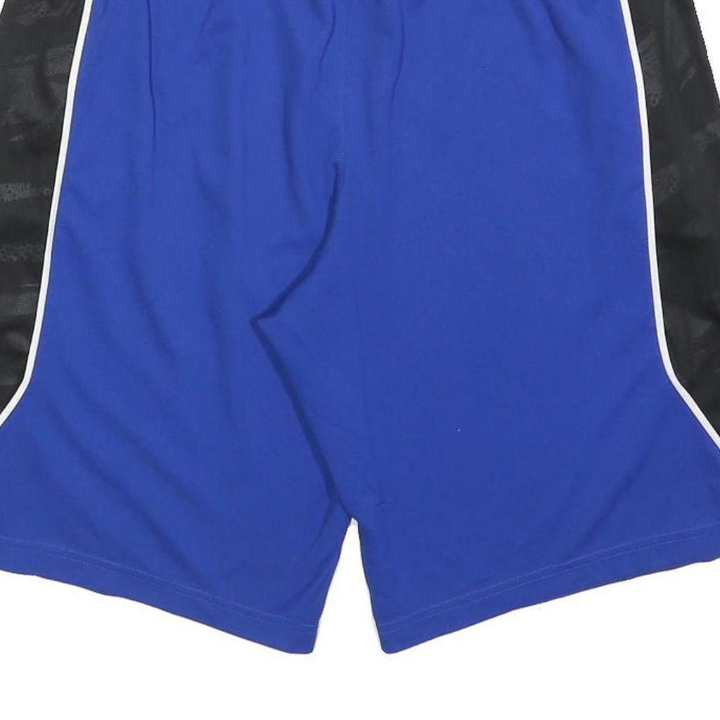 ADIDAS Mens Shorts Blue & Black Sports Basketball M W30 Athletic