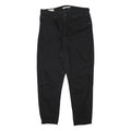 LEVI'S Womens Relaxed Black Denim Jeans W31 L24 Classic Zip Cotton Blend