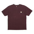 CARHARTT Mens Maroon Graphic T-Shirt M Short Sleeve Crew Neck Pocket Logo