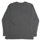 GENUINE MERCHANDISE Mens Grey San Francisco Giants Long Sleeve Crew Neck T-Shirt
