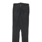 LEVI'S Womens Jeans Black Slim Skinny Denim Medium W24 L30 Stretch Comfort