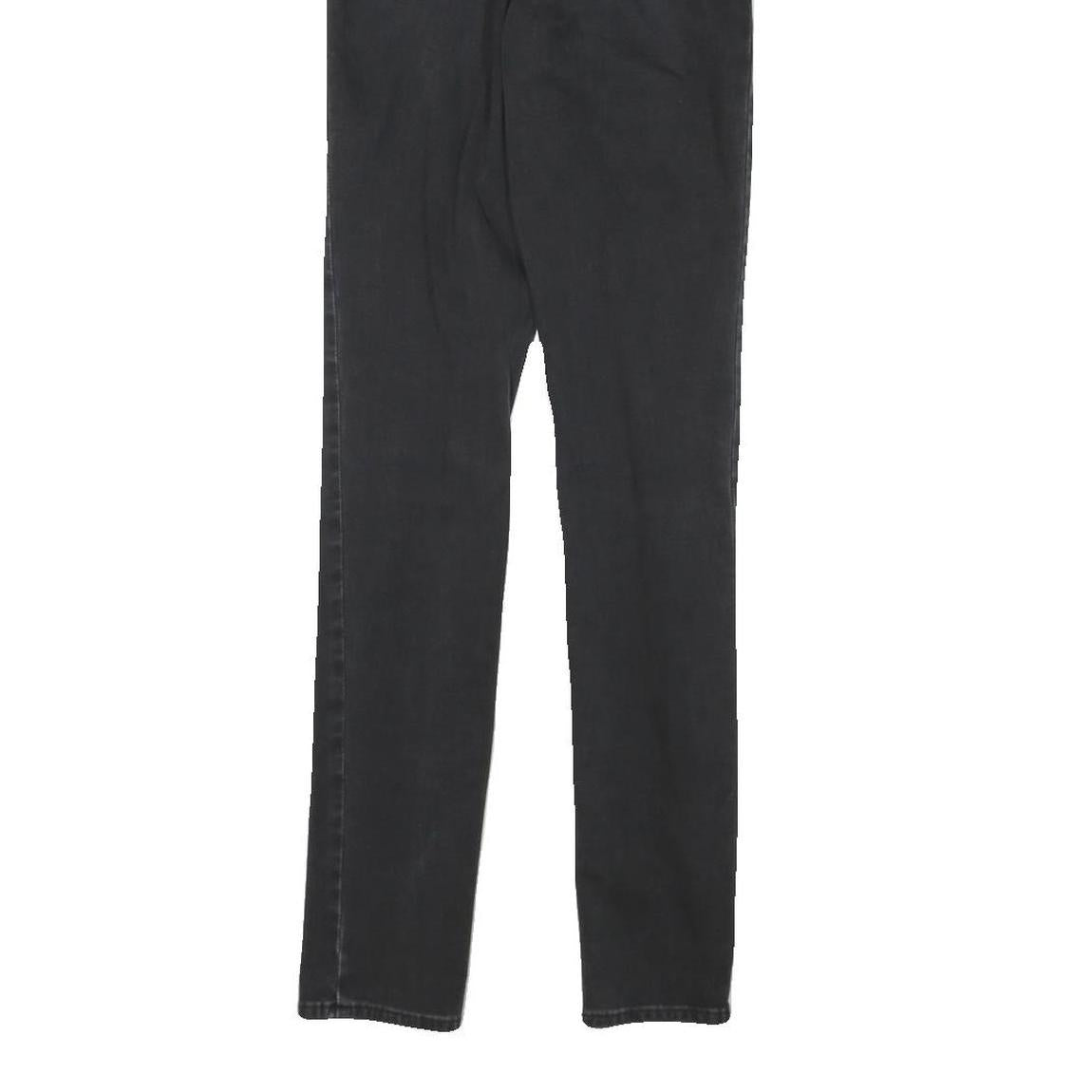 LEVI'S Womens Jeans Black Slim Skinny Denim Medium W24 L30 Stretch Comfort