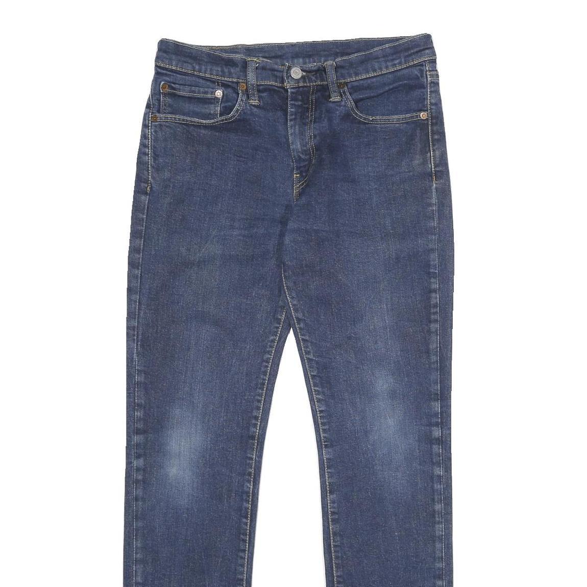 LEVI'S 511 Slim Mens Jeans Blue Slim Skinny Denim Medium W32 L32 Zip