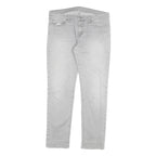 CARHARTT Mens Slim Blue Jeans Denim Medium W34 L29 Stylish Casual Zip Fastening