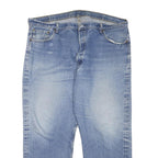 LEVI'S 501 Mens Jeans Blue Regular Straight Denim Medium W43 L29 Button Closure