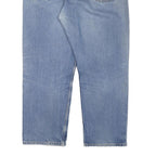 LEVI'S 501 Mens Jeans Blue Regular Straight Denim Medium W43 L29 Button Closure