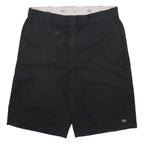 DICKIES Mens Shorts Black Casual 2XL W44 Classic Workwear Relaxed Fit