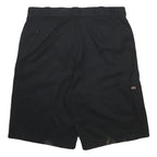 DICKIES Mens Shorts Black Casual 2XL W44 Classic Workwear Relaxed Fit
