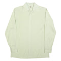 JACQUES BRITT Mens Cream Shirt M Classic Button Collar Cotton Blend Formal