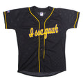 RUSSELL ATHLETIC Issaquah Baseball #16 Womens Jersey Black USA V-Neck Nylon M