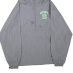 CHAMPION Mens Grey Zip Hooded Casual Jacket M Polyester Blend St Marys Rams