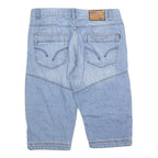 ARIZONA JEAN COMPANY Mens Denim Blue Casual Shorts L W36 Straight Fit Summer