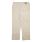LEE Mens Trousers Cream Regular Straight W34 L30