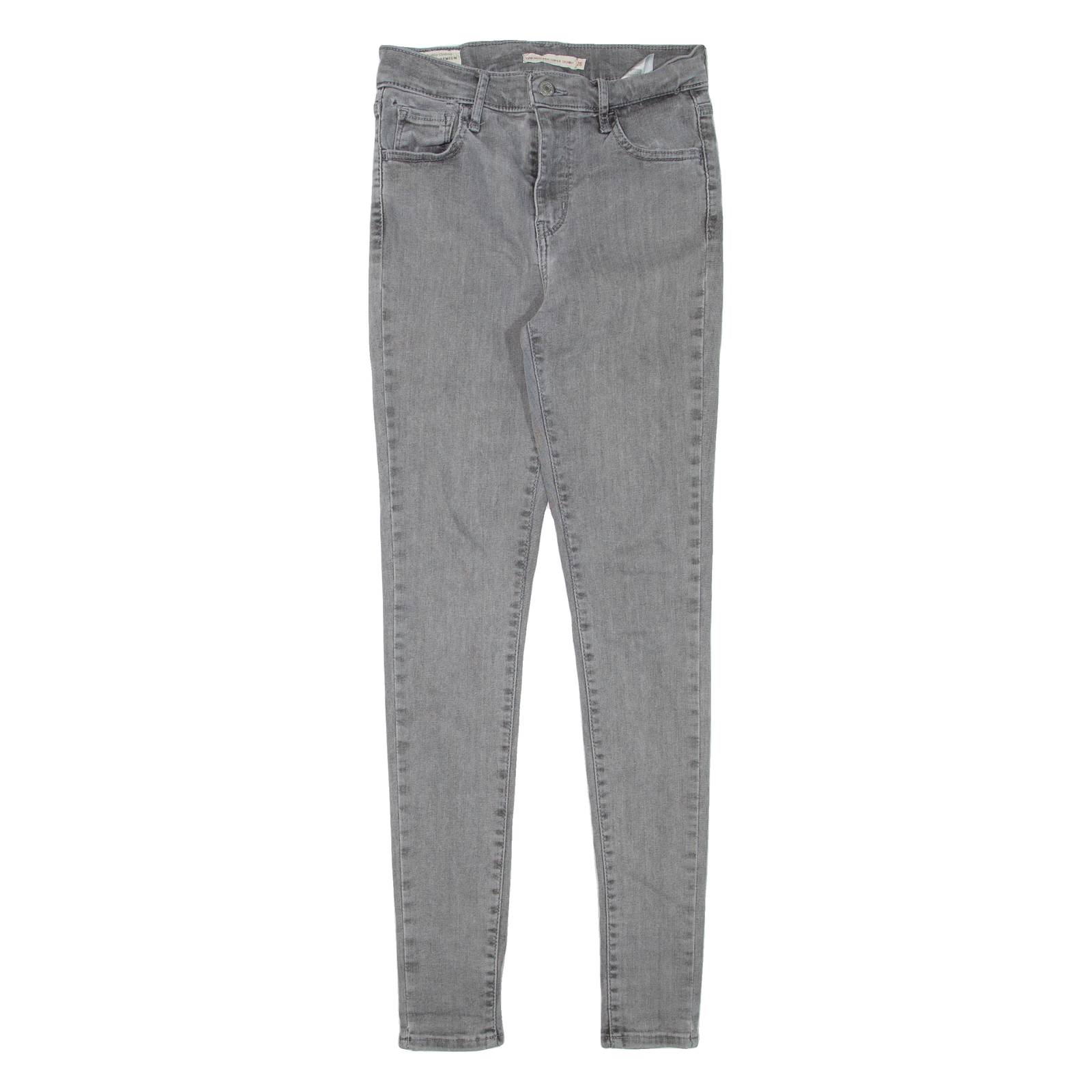 LEVI'S 720 High Rise Womens Jeans Grey Regular Skinny W26 L30