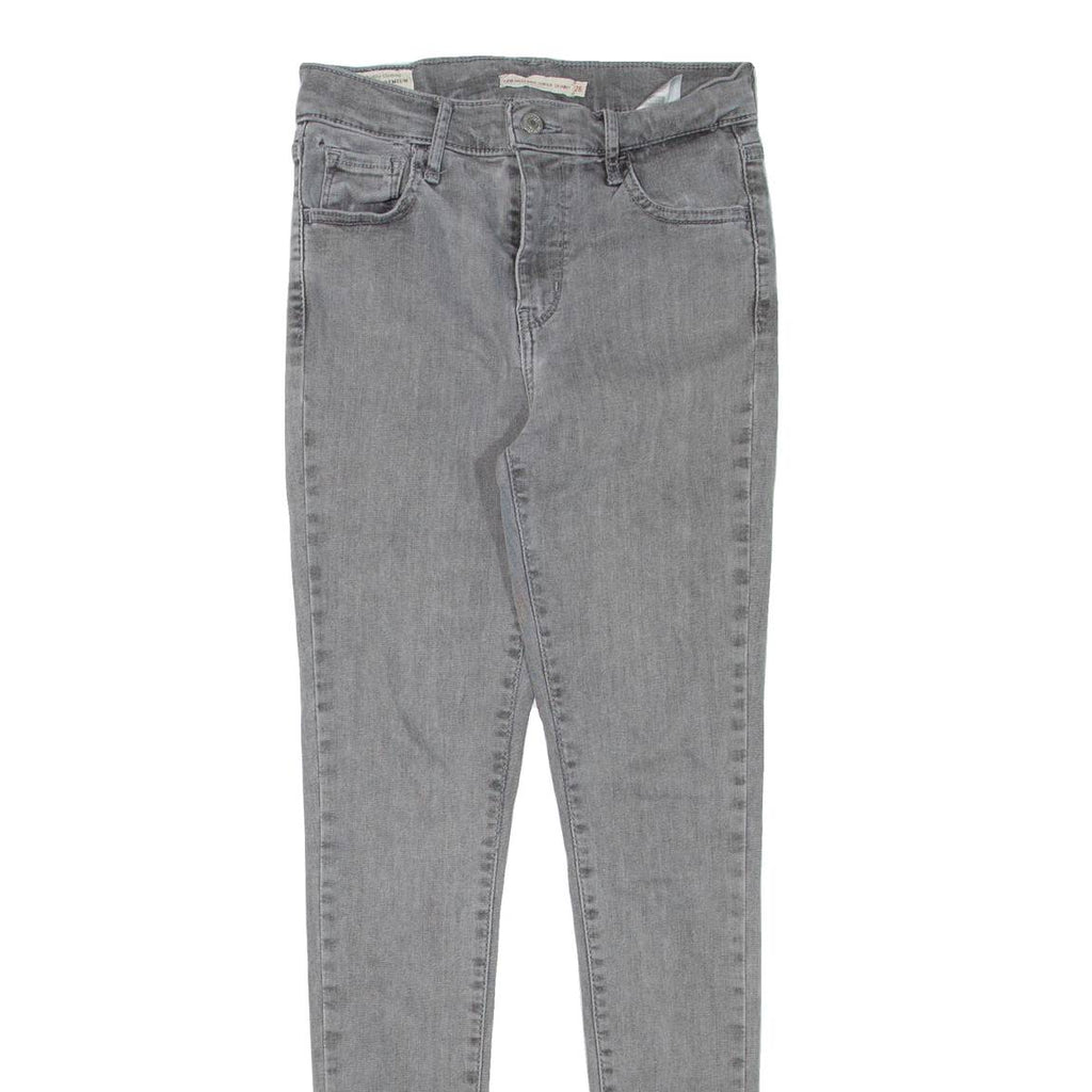 LEVI'S 720 High Rise Womens Jeans Grey Regular Skinny W26 L30