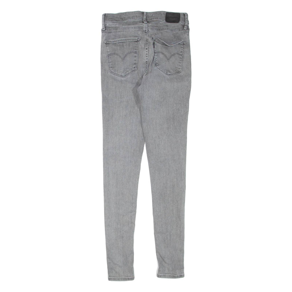 LEVI'S 720 High Rise Womens Jeans Grey Regular Skinny W26 L30