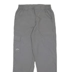 MAMMUT Womens Regular Grey Polyamide Trousers W27 L28 Zip Pocket Cargo Outdoor