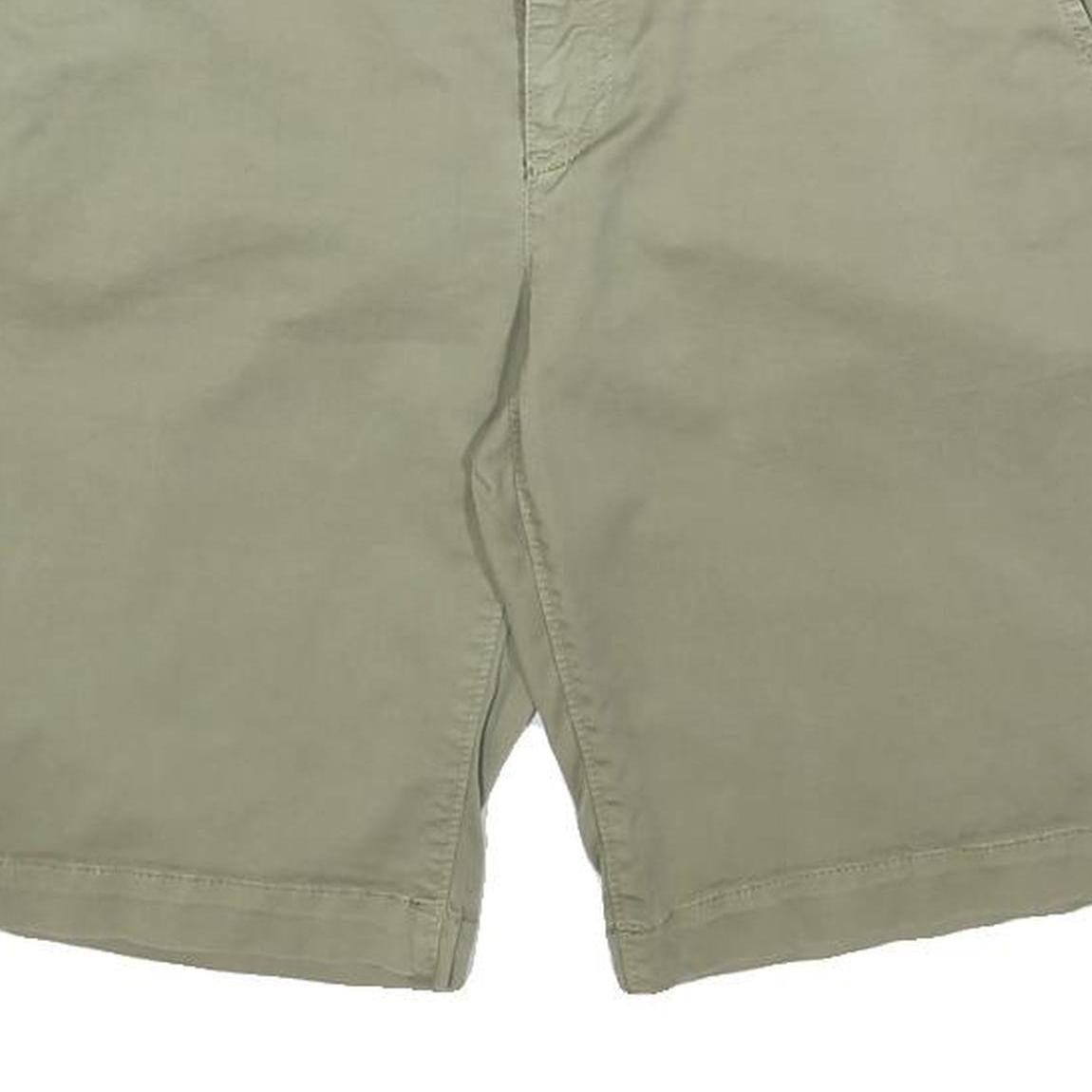 ARMANI EXCHANGE Womens Shorts Beige Casual Regular Size M W32 Cotton Blend