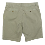 ARMANI EXCHANGE Womens Shorts Beige Casual Regular Size M W32 Cotton Blend