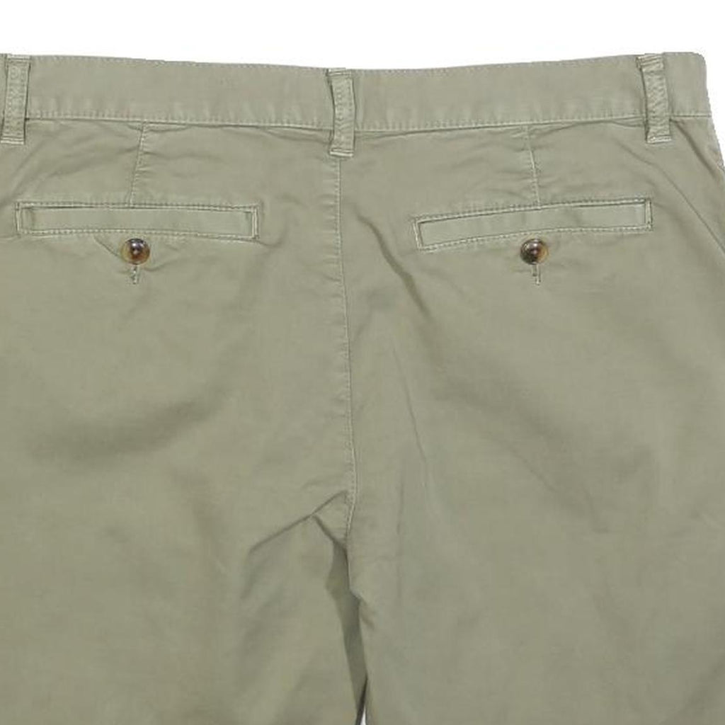 ARMANI EXCHANGE Womens Shorts Beige Casual Regular Size M W32 Cotton Blend