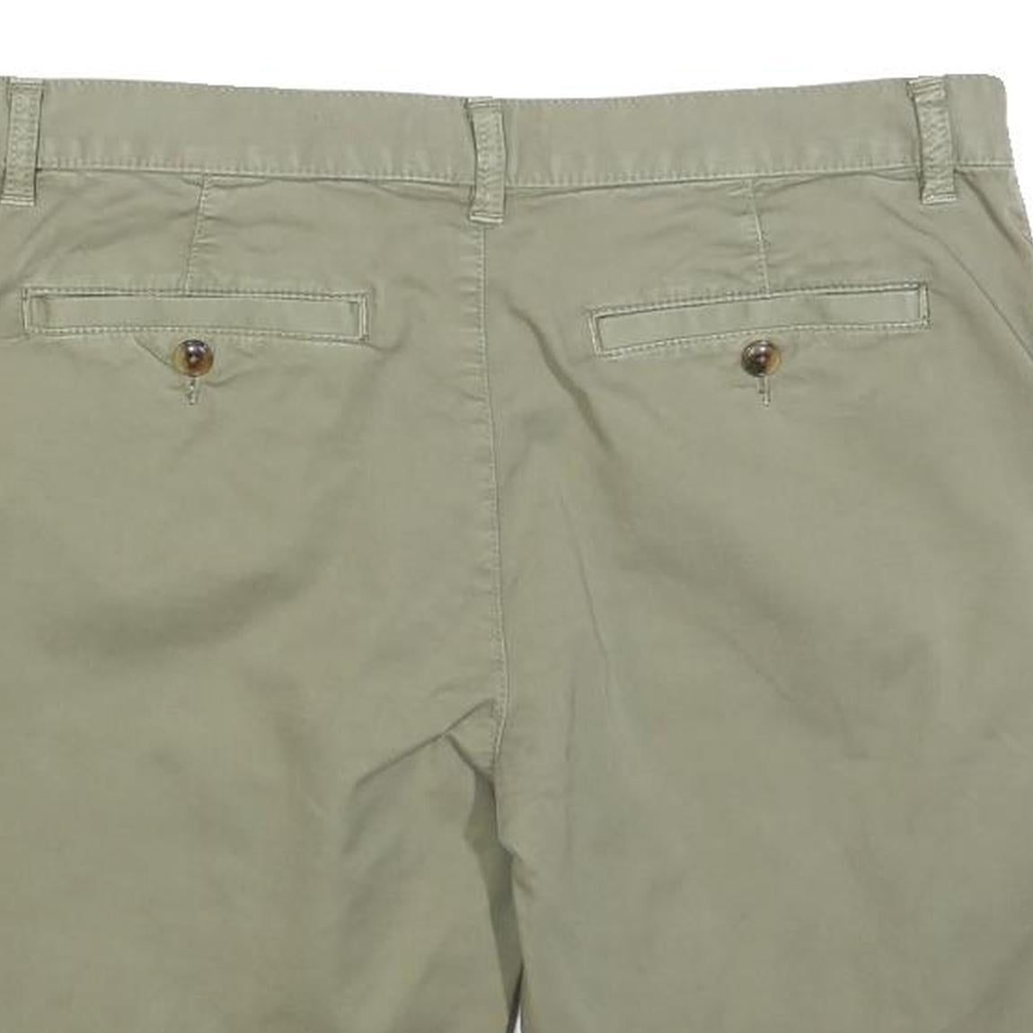 ARMANI EXCHANGE Womens Shorts Beige Casual Regular Size M W32 Cotton Blend