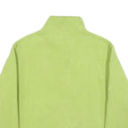 NAUTICA Mens Light Green Jumper Plain 1/4 Zip Regular Fit S Fleece Casual