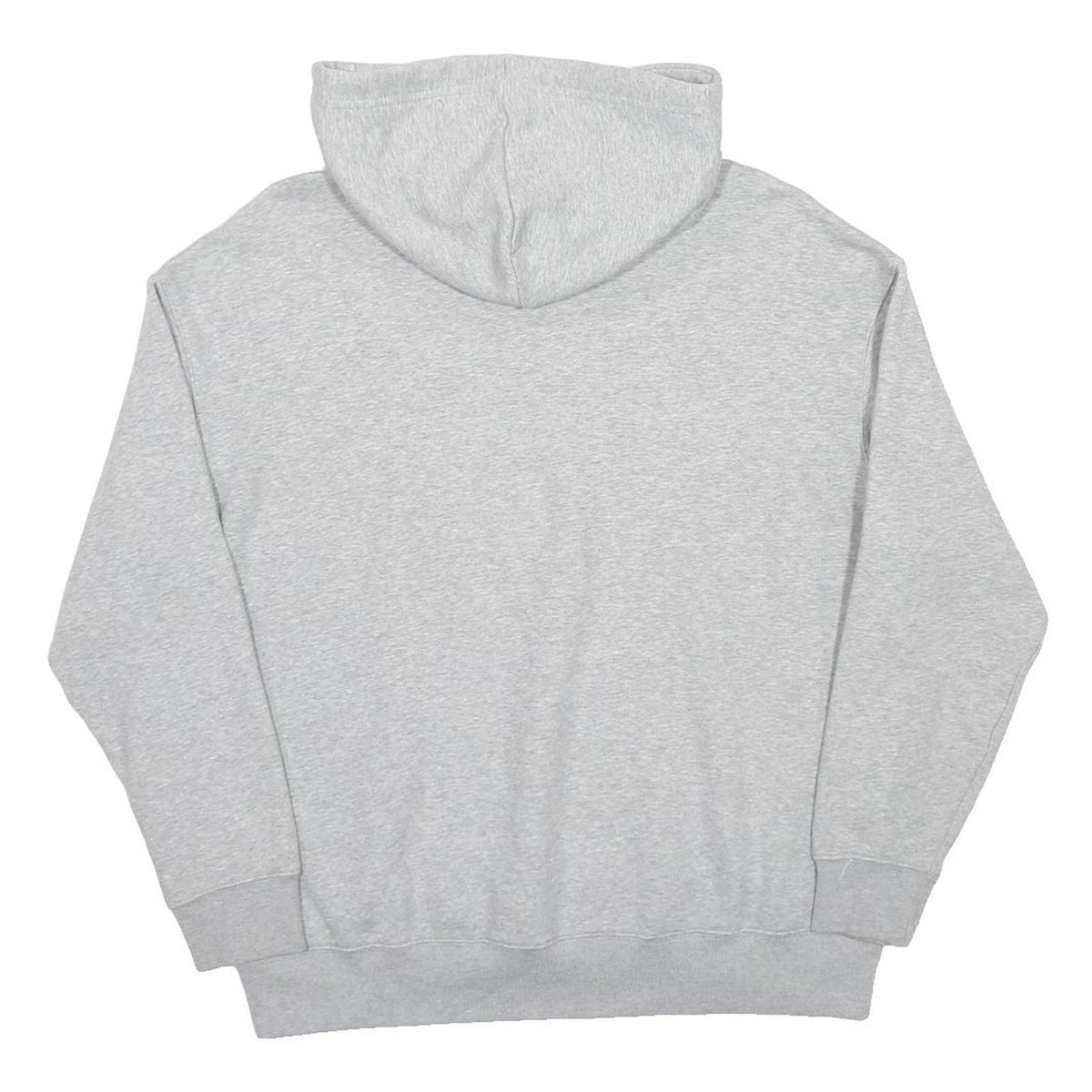 NIKE Mens Grey Pullover Hoodie M Cotton Blend Casual Sportswear