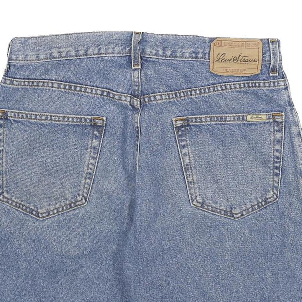 LEVI'S Mens Denim Blue Casual Shorts M W34 Cotton Pocket Detail