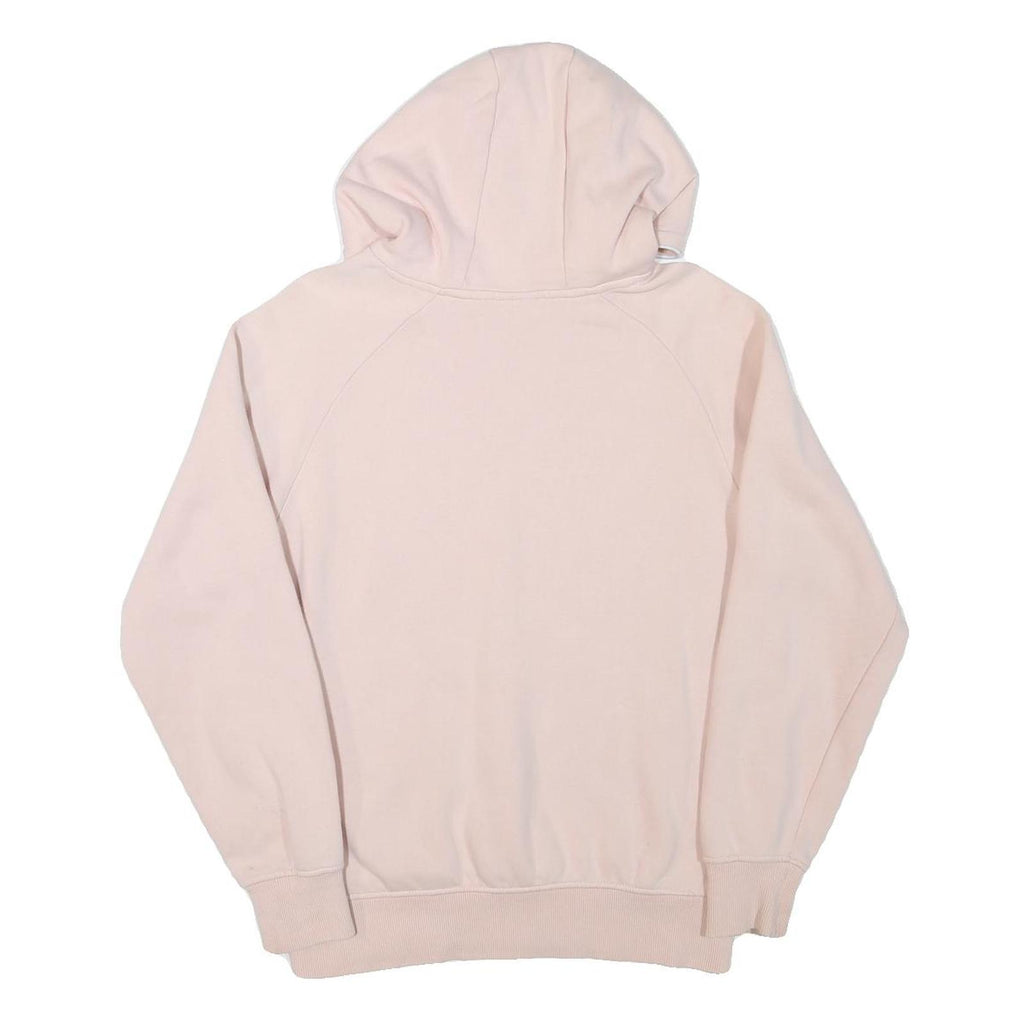 ELLESSE Mens Pink Hoodie M Logo Graphic Cotton Blend Pullover Drawstring Hood