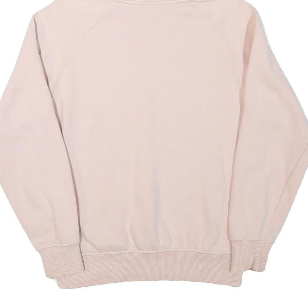 ELLESSE Mens Pink Hoodie M Logo Graphic Cotton Blend Pullover Drawstring Hood