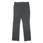 CARHARTT Womens Cotton Blend Regular Straight Black Trousers W30 L30 Workwear