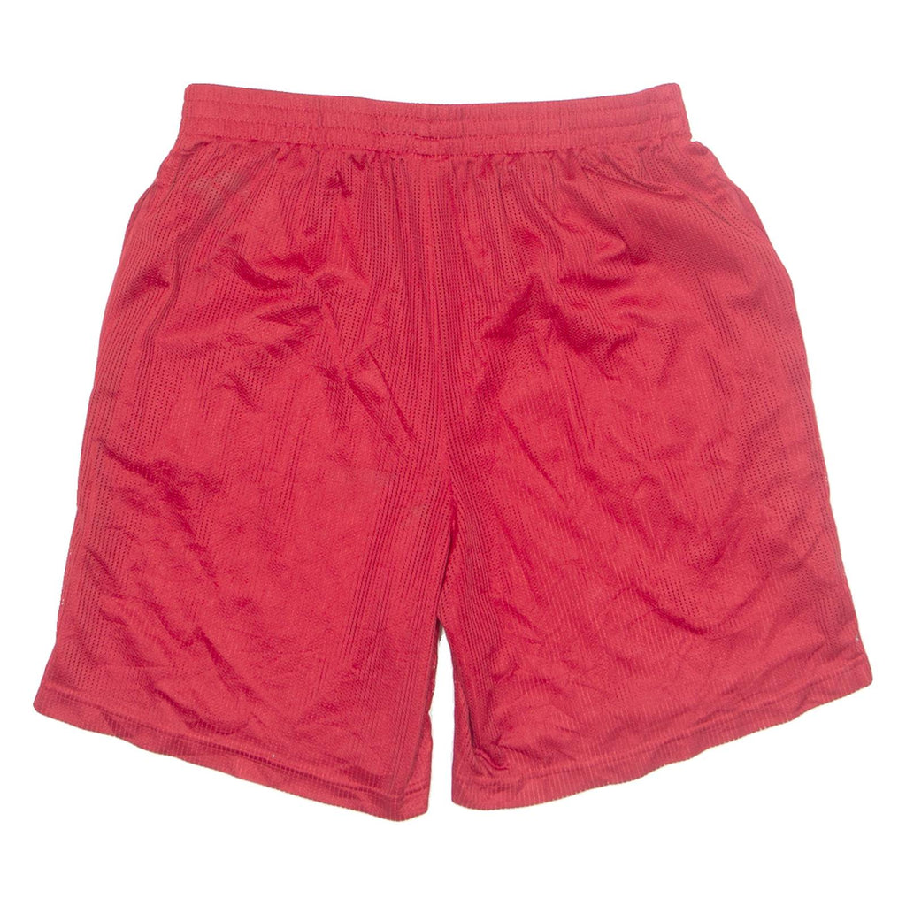 STARTER Mens Sports Shorts Red Relaxed M W32