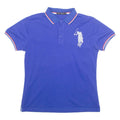 TOP STAR Mens Polo Shirt Blue XL