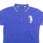 TOP STAR Mens Polo Shirt Blue XL