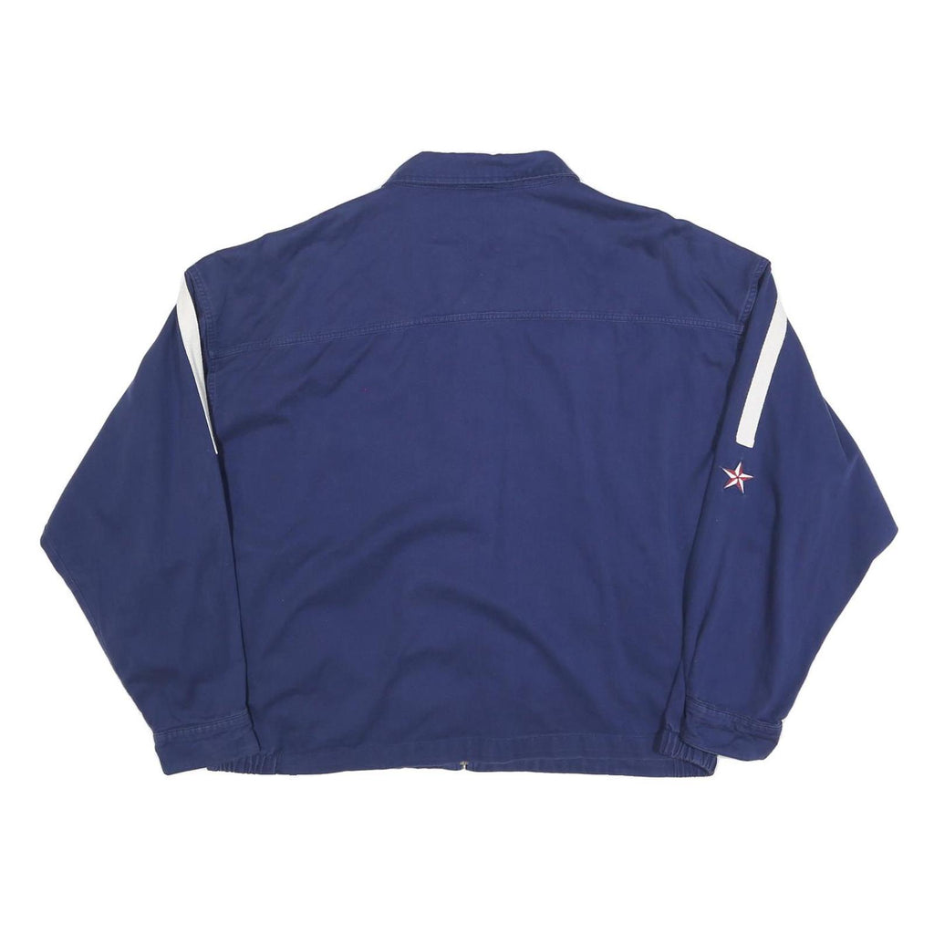 NIKE Mens Blue & White US National Team Special Edition Track Jacket M Cotton