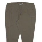 CARHARTT Womens Trousers Grey Slim Skinny W35 L23