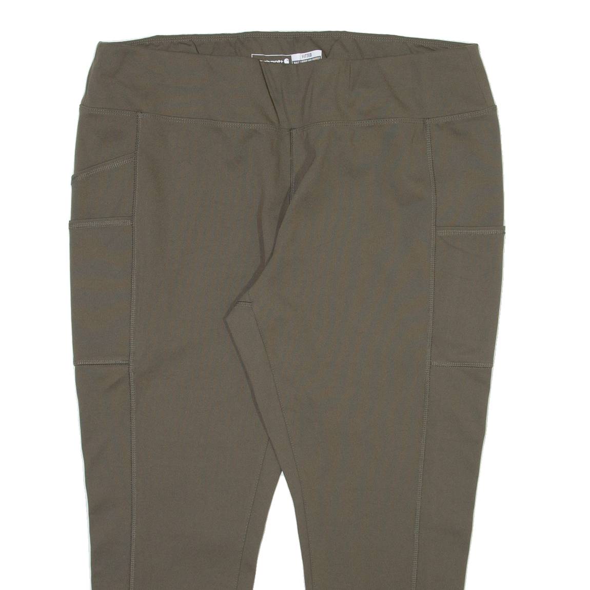 CARHARTT Womens Trousers Grey Slim Skinny W35 L23