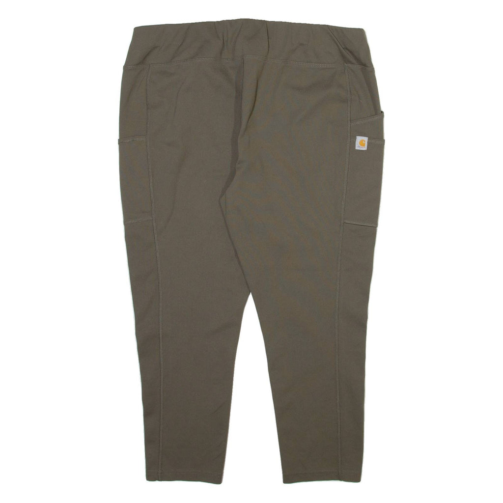 CARHARTT Womens Trousers Grey Slim Skinny W35 L23