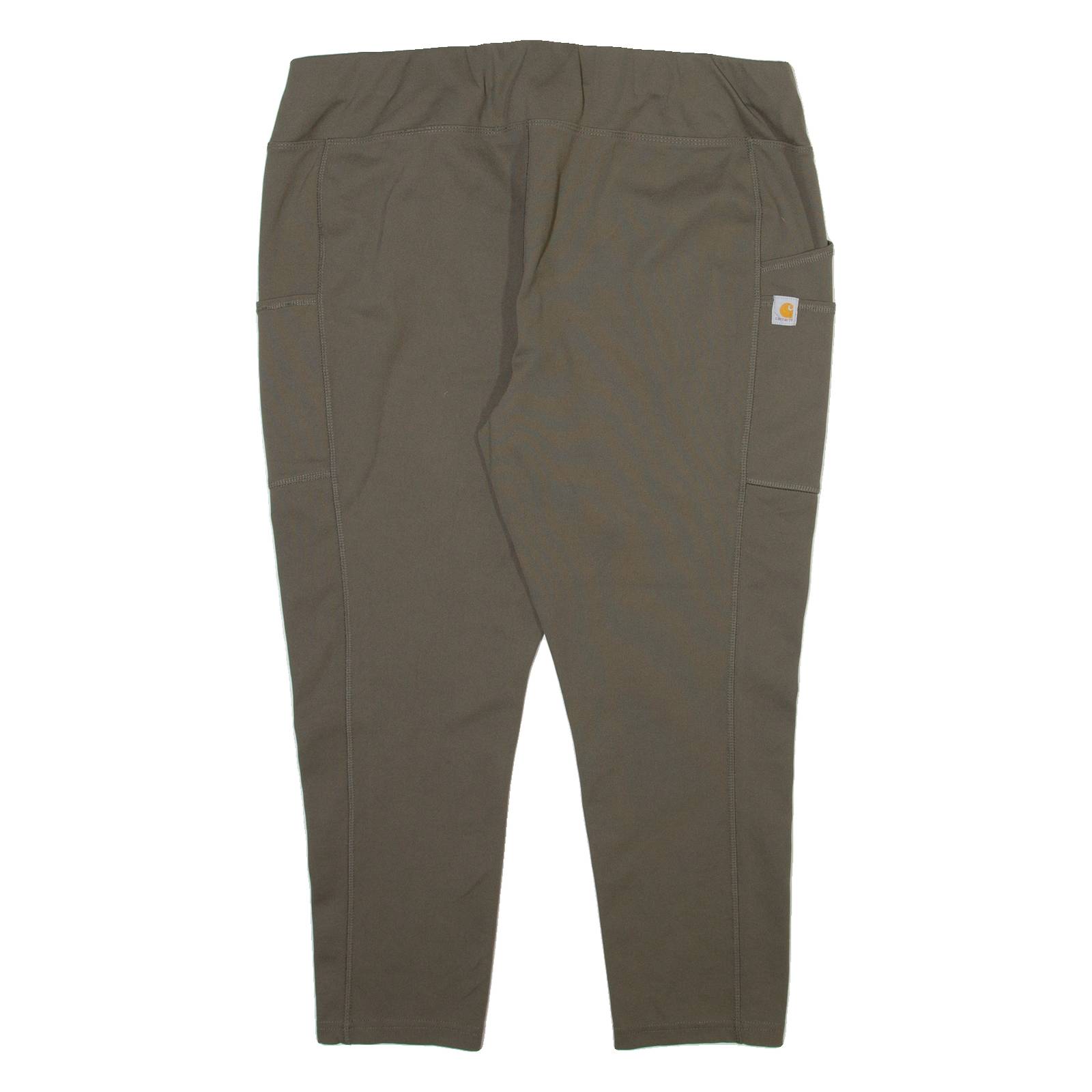 CARHARTT Womens Trousers Grey Slim Skinny W35 L23