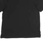 CALVIN KLEIN Mens Black Polo Shirt Cotton Short Sleeve M Classic Basic