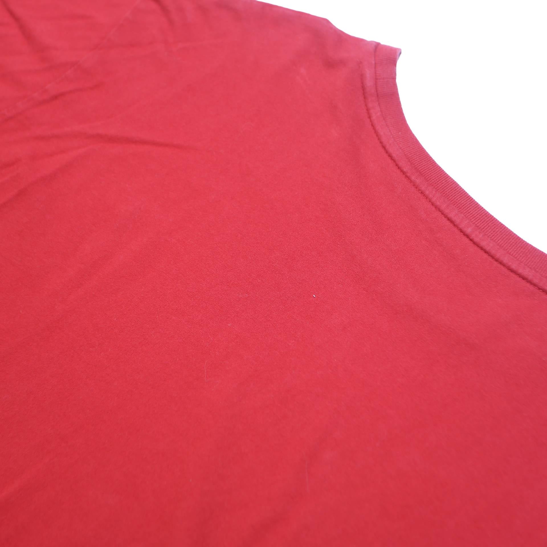 POLO RALPH LAUREN Mens Red 2XL Classic Crew Neck Short Sleeve Cotton T-Shirt
