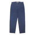 LEVI'S Mens Cotton Blend Blue Regular Fit Straight Trousers W30 L30 Casual Style